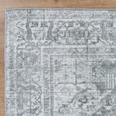 Lifestyle Floors Charcoal Chaldean Arbela Power-Loomed Rug