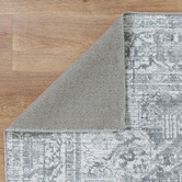 Lifestyle Floors Charcoal Chaldean Arbela Power-Loomed Rug