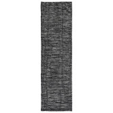 Lifestyle Floors Black Skandi Hand-Woven Wool Runner