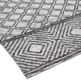Lifestyle Floors Charcoal Carlisle Hand-Tufted Rug