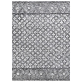 Lifestyle Floors Charcoal Carlisle Hand-Tufted Rug