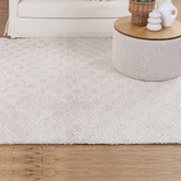 Lifestyle Floors Beige Carlisle Hand-Tufted Rug