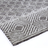 Lifestyle Floors Grey Carlisle Hand-Tufted Rug