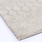 Lifestyle Floors Cream Isla Hand-Tufted Rug
