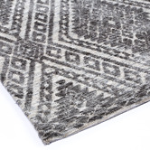 Lifestyle Floors Charcoal Emelia Hand-Tufted Rug