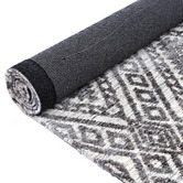 Lifestyle Floors Charcoal Emelia Hand-Tufted Rug