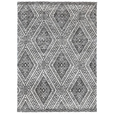Lifestyle Floors Charcoal Emelia Hand-Tufted Rug