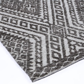Lifestyle Floors Grey Emelia Hand-Tufted Rug