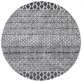 Lifestyle Floors Grey Isla Hand-Tufted Round Rug