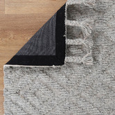 Lifestyle Floors Grey Elm Hand-Tufted Wool-Blend Rug