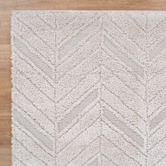 Lifestyle Floors Beige Hanno Shag Area Rug