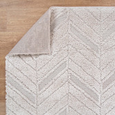 Lifestyle Floors Beige Hanno Shag Area Rug
