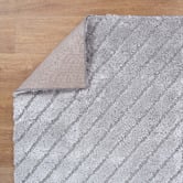 Lifestyle Floors Grey Elara Shag Area Rug
