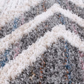 Lifestyle Floors Grey Vita Zuzu Power-Loomed Rug