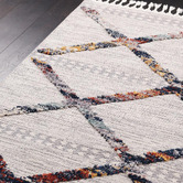 Lifestyle Floors Cream Origin Indra Power-Loomed Rug