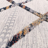 Lifestyle Floors Cream Origin Indra Power-Loomed Rug