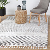 Lifestyle Floors Grey Vita Gambit Power-Loomed Rug
