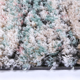 Lifestyle Floors Ana Shaggy Trellis Power-Loomed Rug