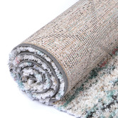 Lifestyle Floors Ana Shaggy Trellis Power-Loomed Rug