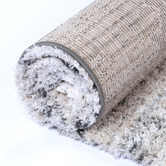 Lifestyle Floors Ana Shaggy Patchwork Power-Loomed Rug