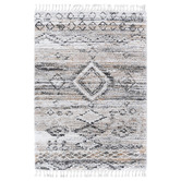 Lifestyle Floors Ana Shaggy Aztec II Power-Loomed Rug