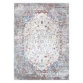Lifestyle Floors Grey &amp; Cream Expressions Contemporary Rug