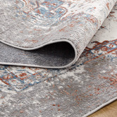 Lifestyle Floors Grey &amp; Cream Expressions Contemporary Rug
