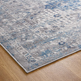 Lifestyle Floors Grey &amp; Navy Blue Vintage-Style Expressions Oriental Rug