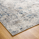 Lifestyle Floors Grey &amp; Navy Expressions Contemporary Rug
