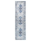 Lifestyle Floors Grey &amp; Navy Blue Vintage-Style Expressions Oriental Rug