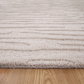 Lifestyle Floors Beige Sandstorm Charvi Hand-Tufted Wool Rug