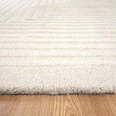 Lifestyle Floors Cream Felix Charvi Hand-Tufted Wool Rug