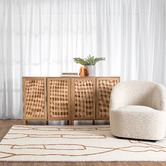 Lifestyle Floors Tan Souk Charvi Hand-Tufted Wool Rug