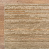Lifestyle Floors Caramel Linear Charvi Linear Hand-Tufted Wool Rug