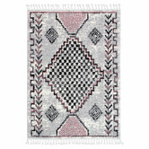 Lifestyle Floors Pink Myk Geometric Rug
