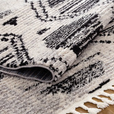 Lifestyle Floors Black Myk Diamond Rug
