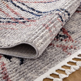 Lifestyle Floors Grey Myk Geometric Rug