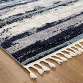Lifestyle Floors Navy Myk Abstract Rug