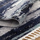 Lifestyle Floors Navy Myk Abstract Rug