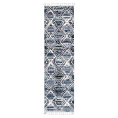Lifestyle Floors Blue Myk Diamond Rug