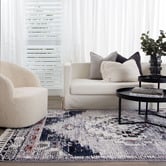 Lifestyle Floors Blue Myk Oriental Rug
