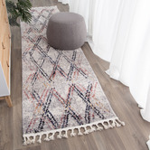 Lifestyle Floors Grey Myk Geometric Rug