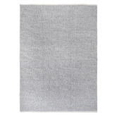 Lifestyle Floors Grey Carson Hand-Braided Wool-Blend Rug