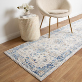 Lifestyle Floors Blue Claire Power-Loomed Rug