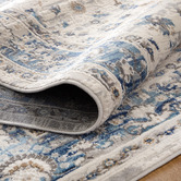 Lifestyle Floors Blue Claire Power-Loomed Rug