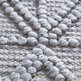 Lifestyle Floors Grey Diamond Flat Weave Wool-Blend Rug