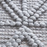 Lifestyle Floors Grey Diamond Flat Weave Wool-Blend Runner