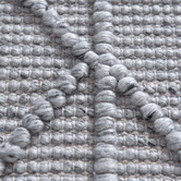 Lifestyle Floors Grey African-Inspired Flat Weave Wool-Blend Rug