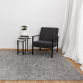 Lifestyle Floors Light Grey Seryna Power-Loomed Rug