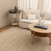 Lifestyle Floors Carnaby Hand-Woven Wool &amp; Jute Rug
